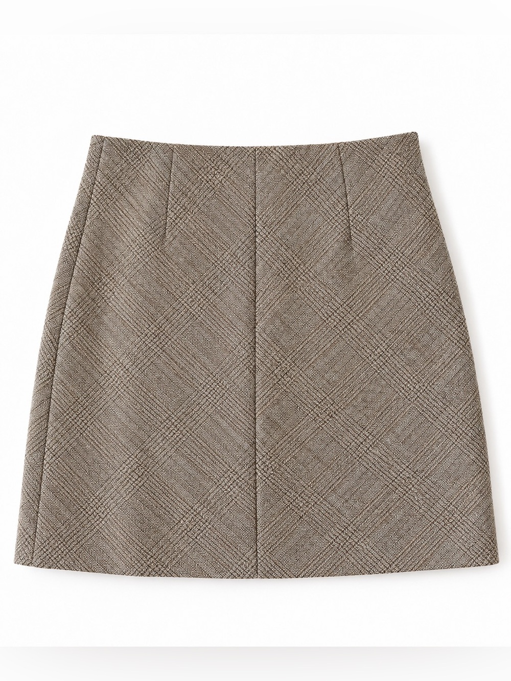 Banana Republic Petite Herringbone A-Line Mini Skirt Size 10P NWT